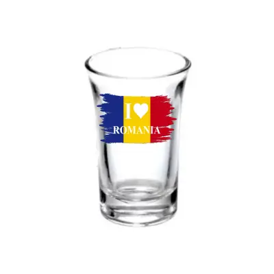 I love romania, set 6 pahare shout, model 31bs